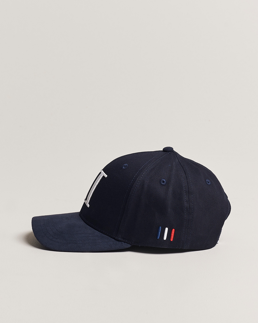 Herre |  | LES DEUX | Baseball Cap Suede II Dark Navy