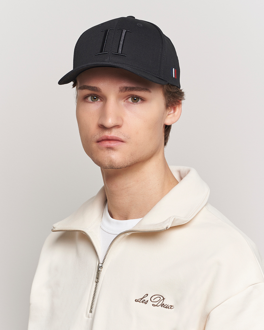 Herre | Assesoarer | LES DEUX | Encore Organic Cotton Baseball Cap II Black