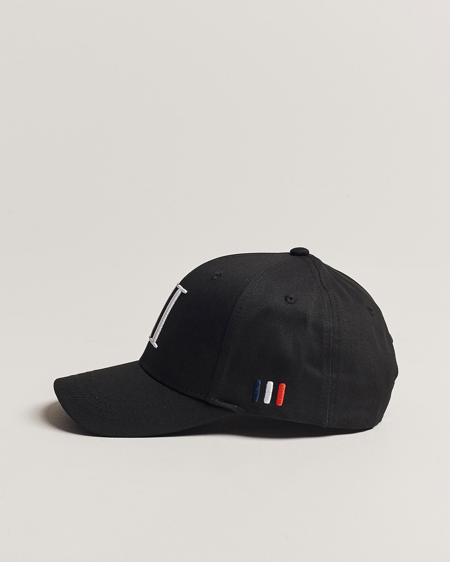 Herre | Nye varemerker | LES DEUX | Encore Organic Cotton Baseball Cap II Black/White