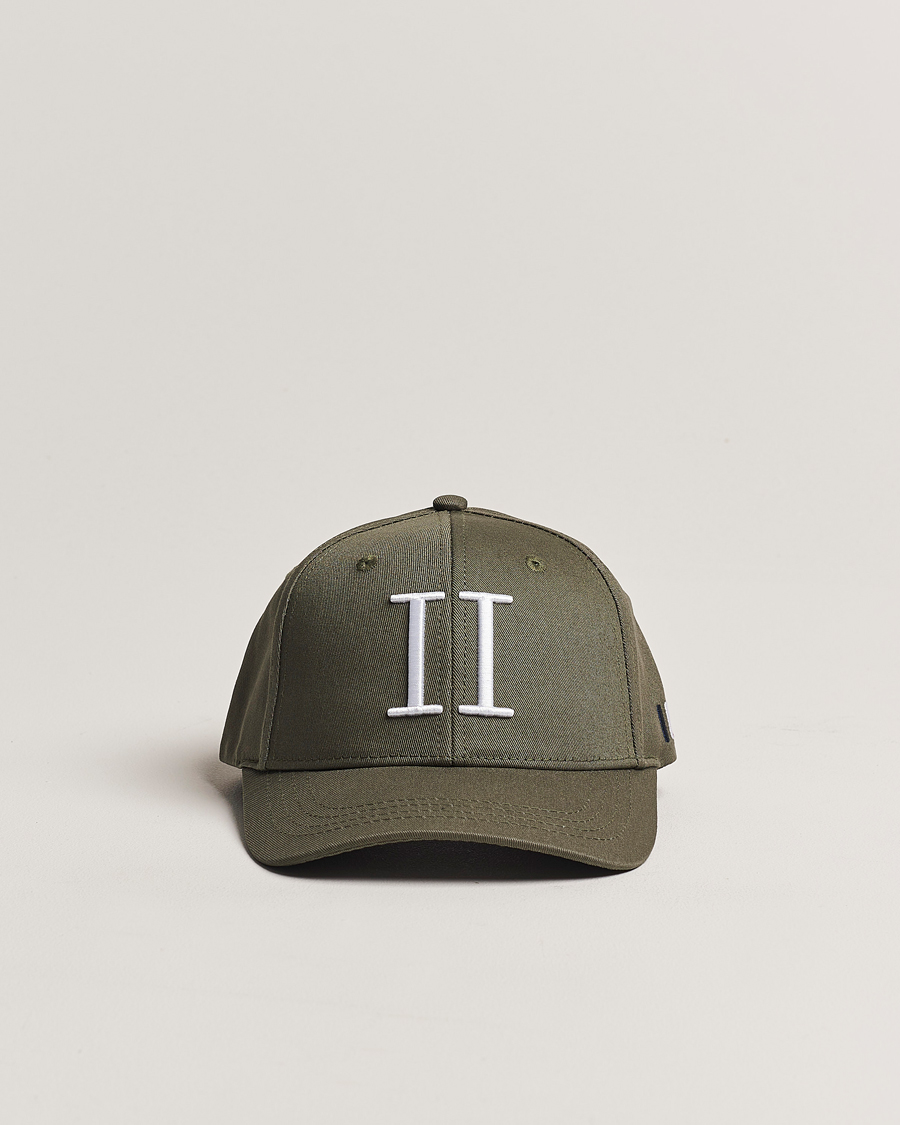 Herre | Les Deux Encore Organic Cotton Baseball Cap II Dark Green | LES DEUX | Encore Organic Cotton Baseball Cap II Dark Green