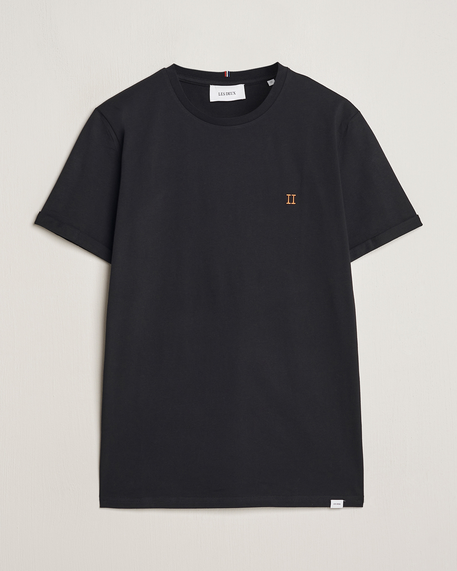 Herre | T-Shirts | LES DEUX | Nørregaard Cotton T-Shirt Black
