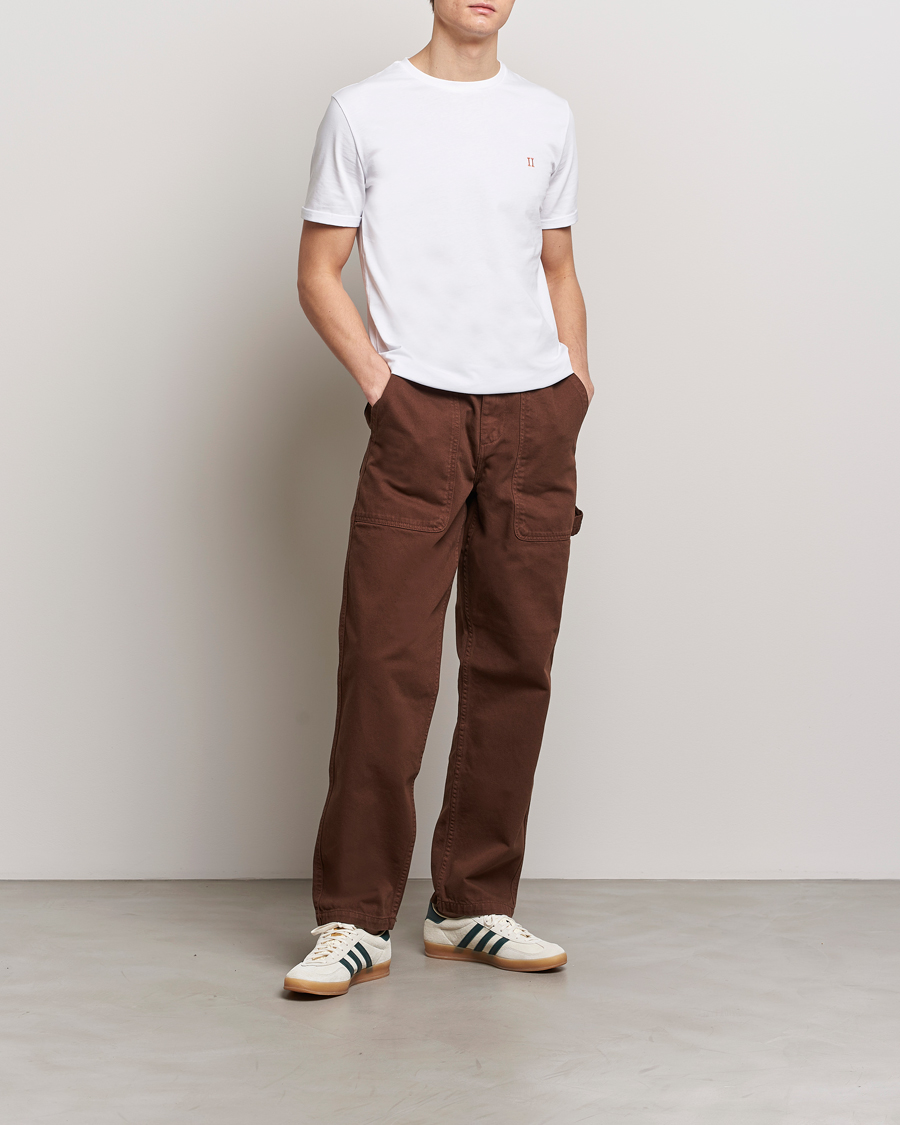 Herre | T-Shirts | LES DEUX | Nørregaard Cotton T-Shirt White