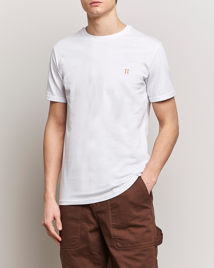Herre | LES DEUX | LES DEUX | Nørregaard Cotton T-Shirt White