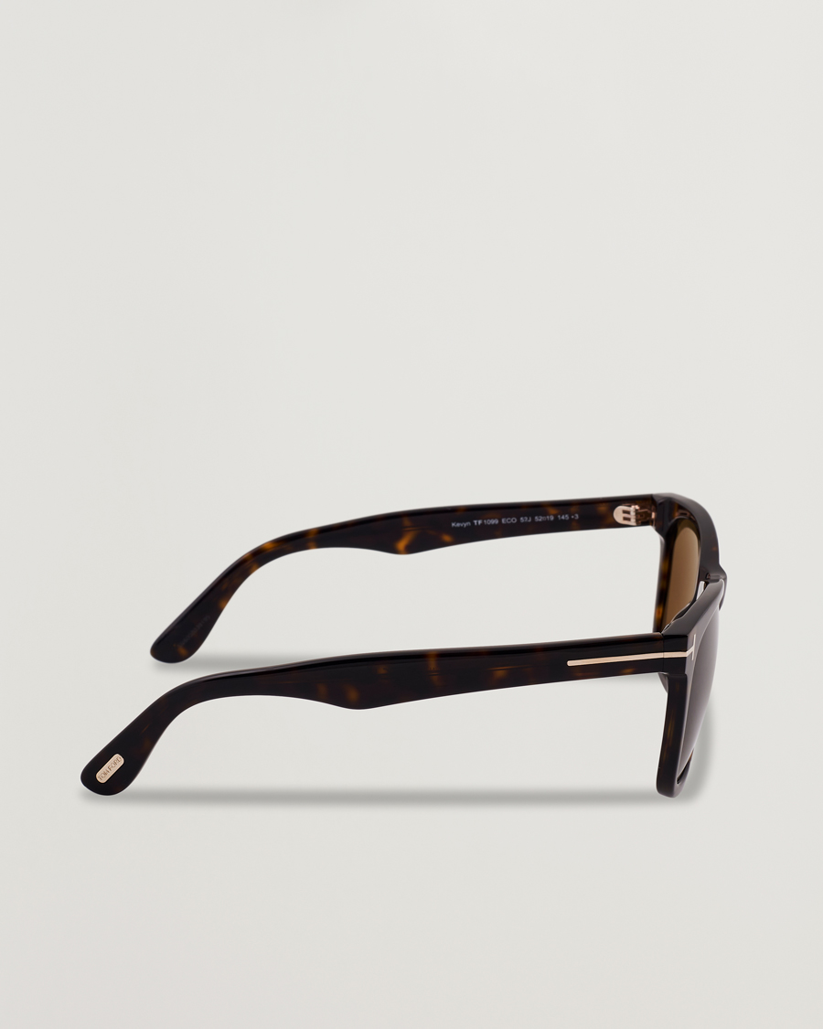 Herre | Solbriller | Tom Ford | Kevyn FT1099 Sunglasses Dark Havana/Roviex