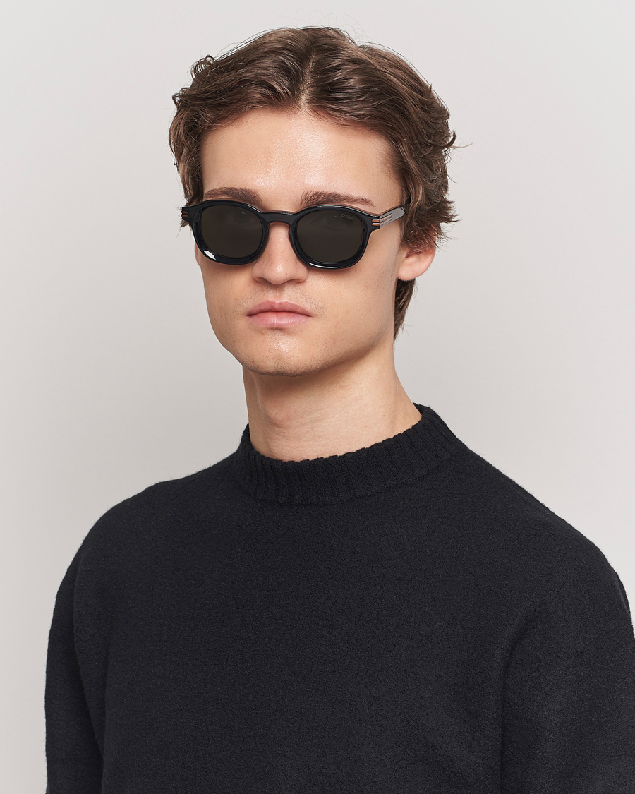 Herr |  | Zegna | EZ0229 Sunglasses Black/Green