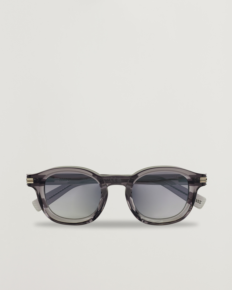 Herre | Zegna EZ0229 Sunglasses Grey/Smoke | Zegna | EZ0229 Sunglasses Grey/Smoke