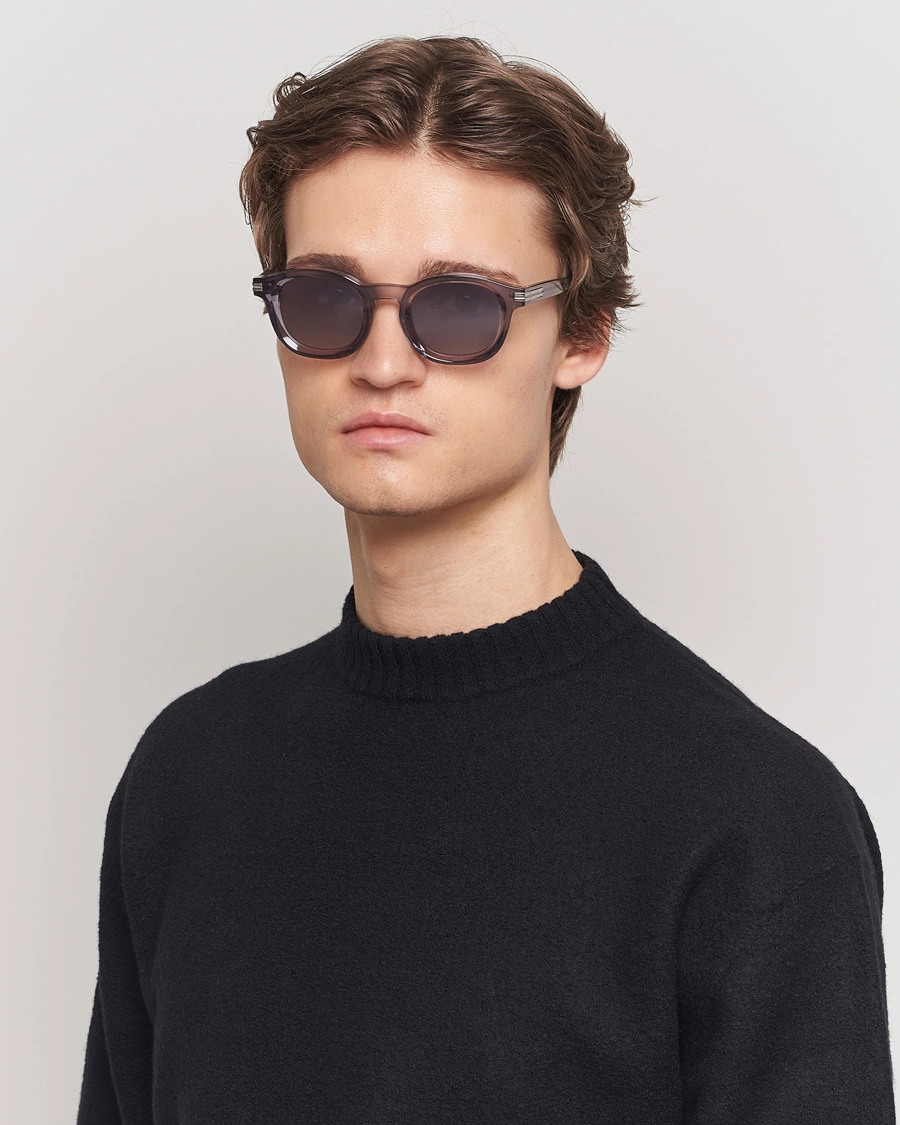 Men | Luxury Brands | Zegna | EZ0229 Sunglasses Grey/Smoke