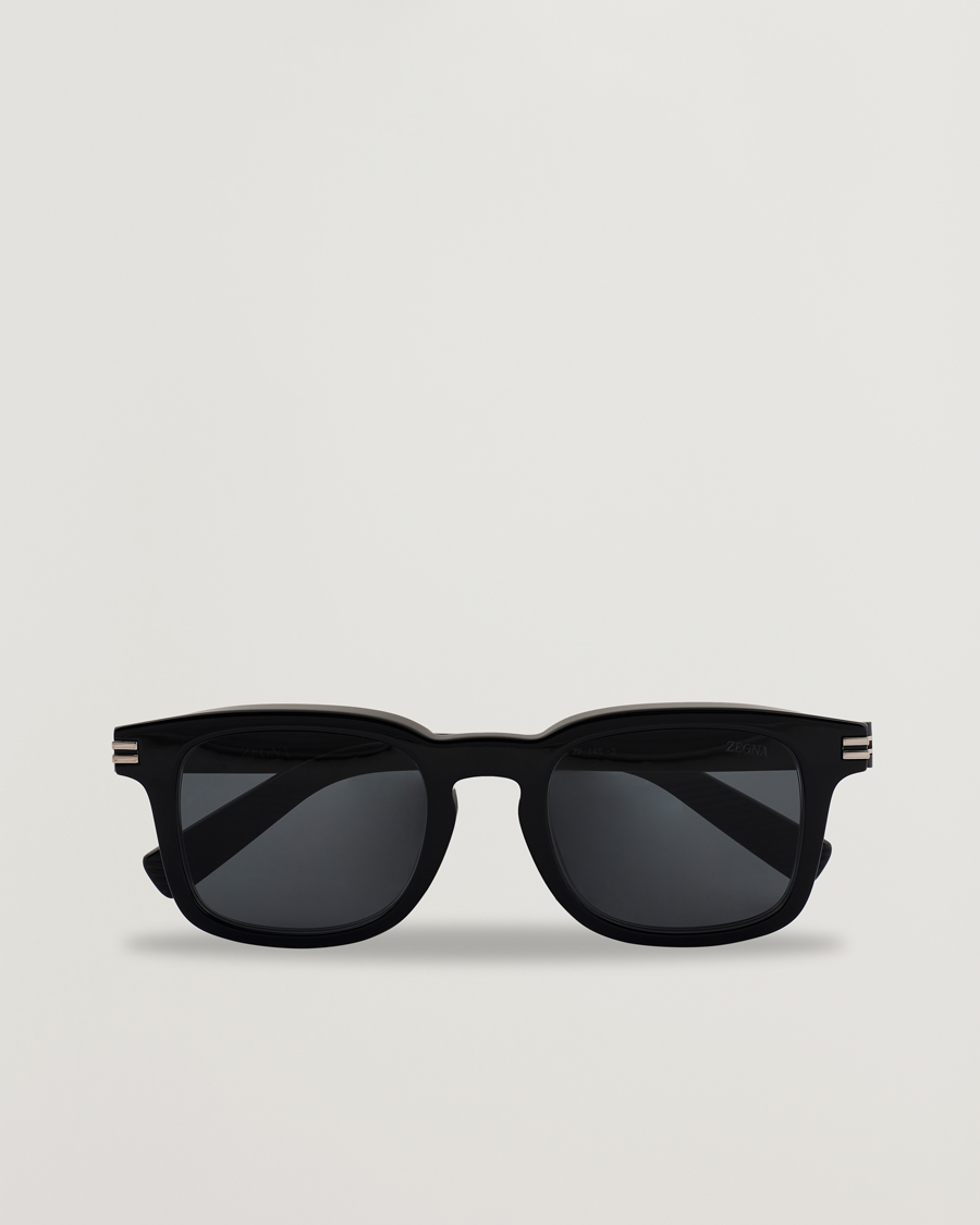 Herre | Solbriller | Zegna | EZ0230 Sunglasses Black/Smoke