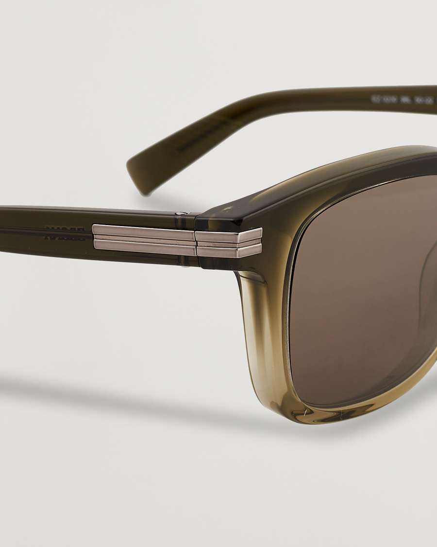 Herre | Solbriller | Zegna | EZ0230 Sunglasses Dark Green/Roviex