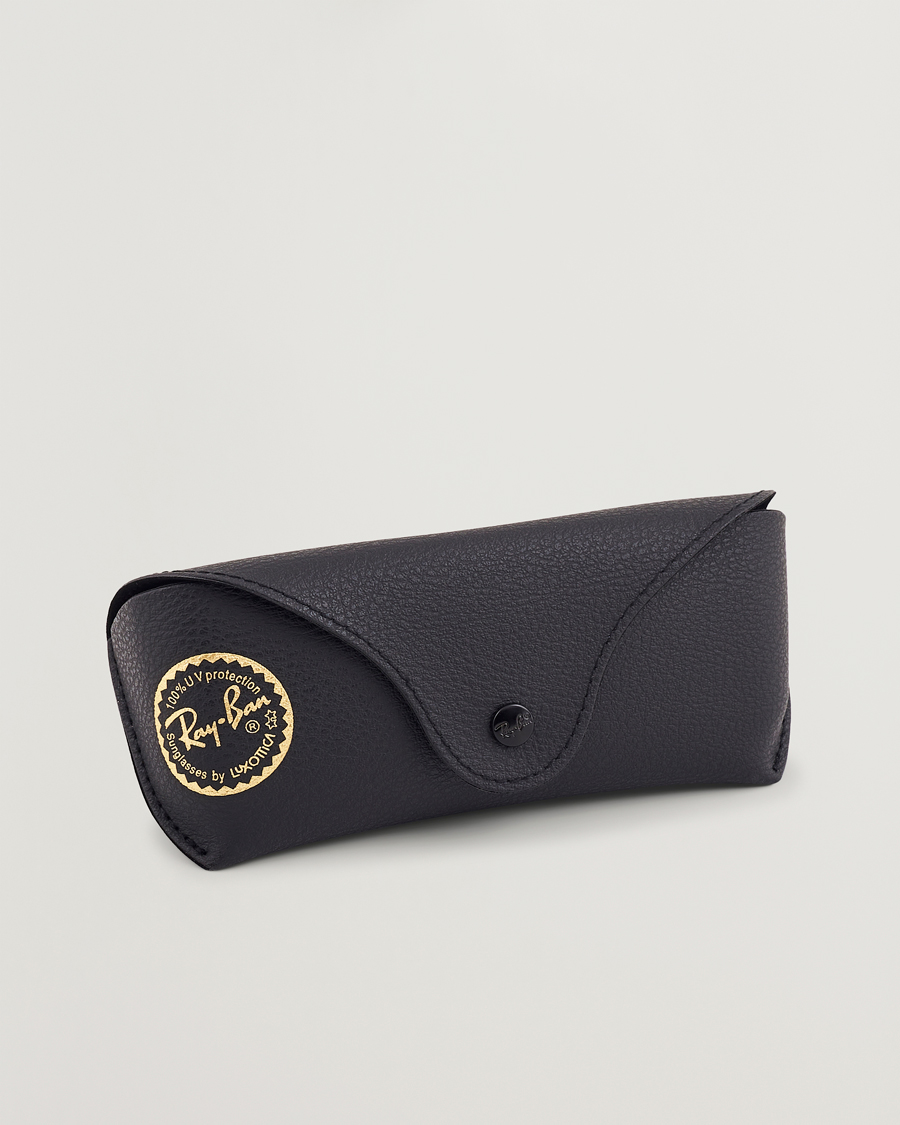 Herre | Solbriller | Ray-Ban | Clubmaster Sunglasses Mock Tortoise/Crystal Green