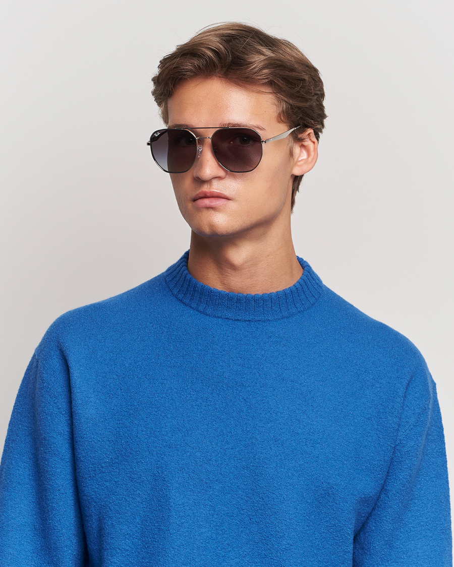 Herre | Solbriller | Ray-Ban | Round Metal Sunglasses Silver