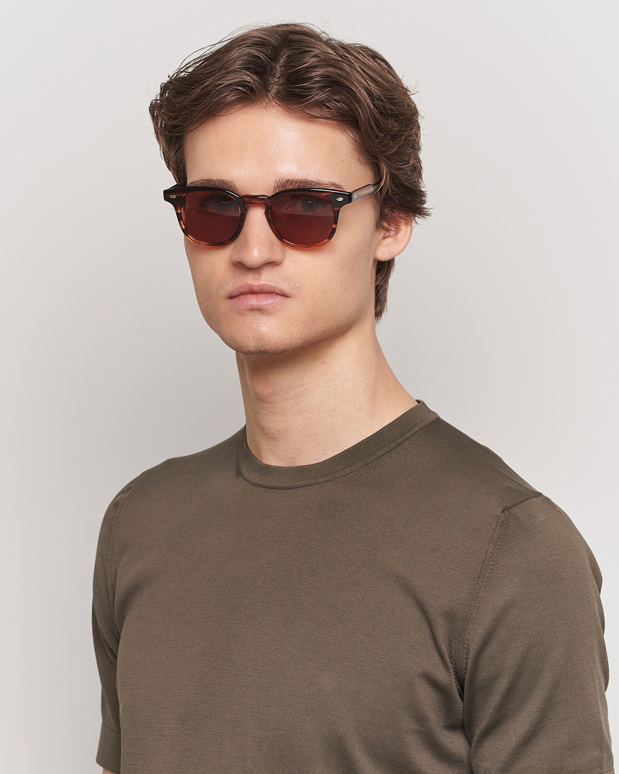 Herre | Solbriller | Garrett Leight | Sherwood 47 Sunglasses Tortoise