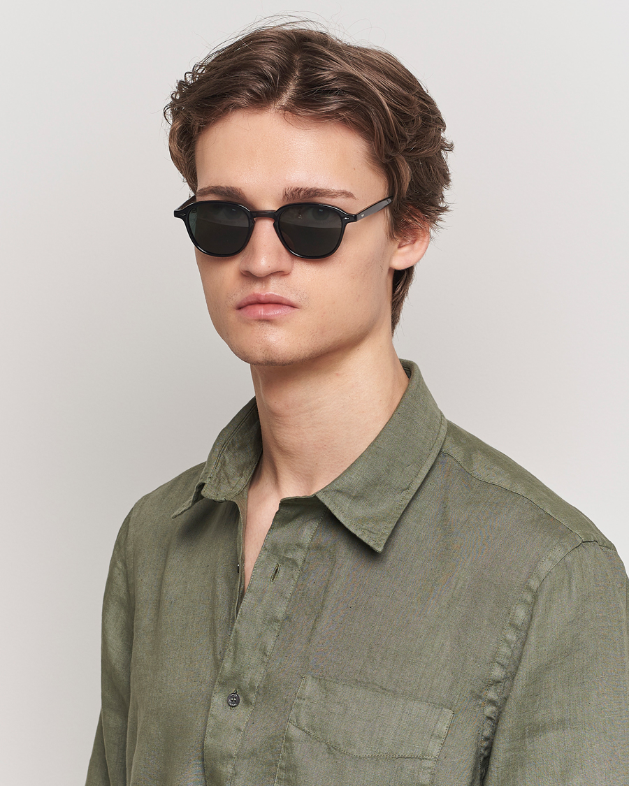 Herre | Sommer | Garrett Leight | Gilbert 46 Sunglasses Black