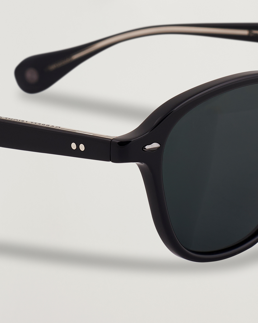 Herre | Garrett Leight Gilbert 46 Sunglasses Black | Garrett Leight | Gilbert 46 Sunglasses Black