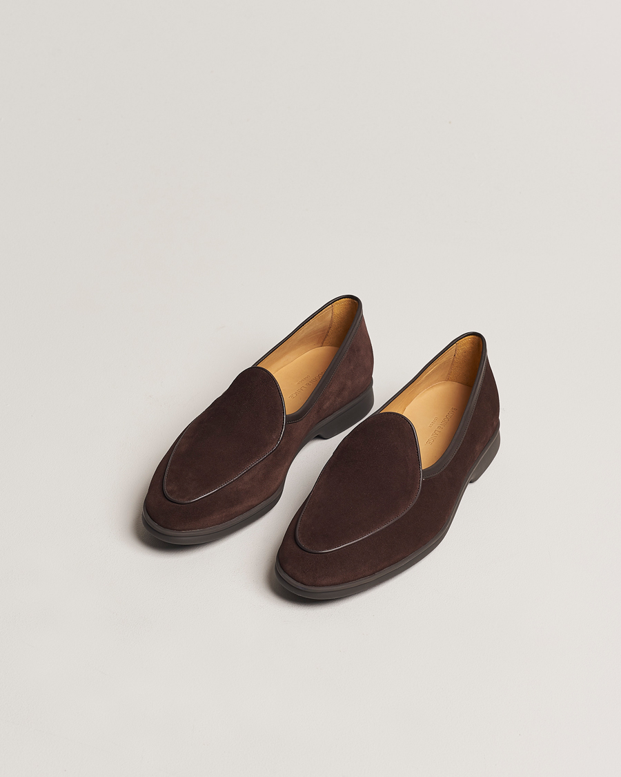 Herre | Loafers | Baudoin & Lange | Stride Loafers Dark Brown