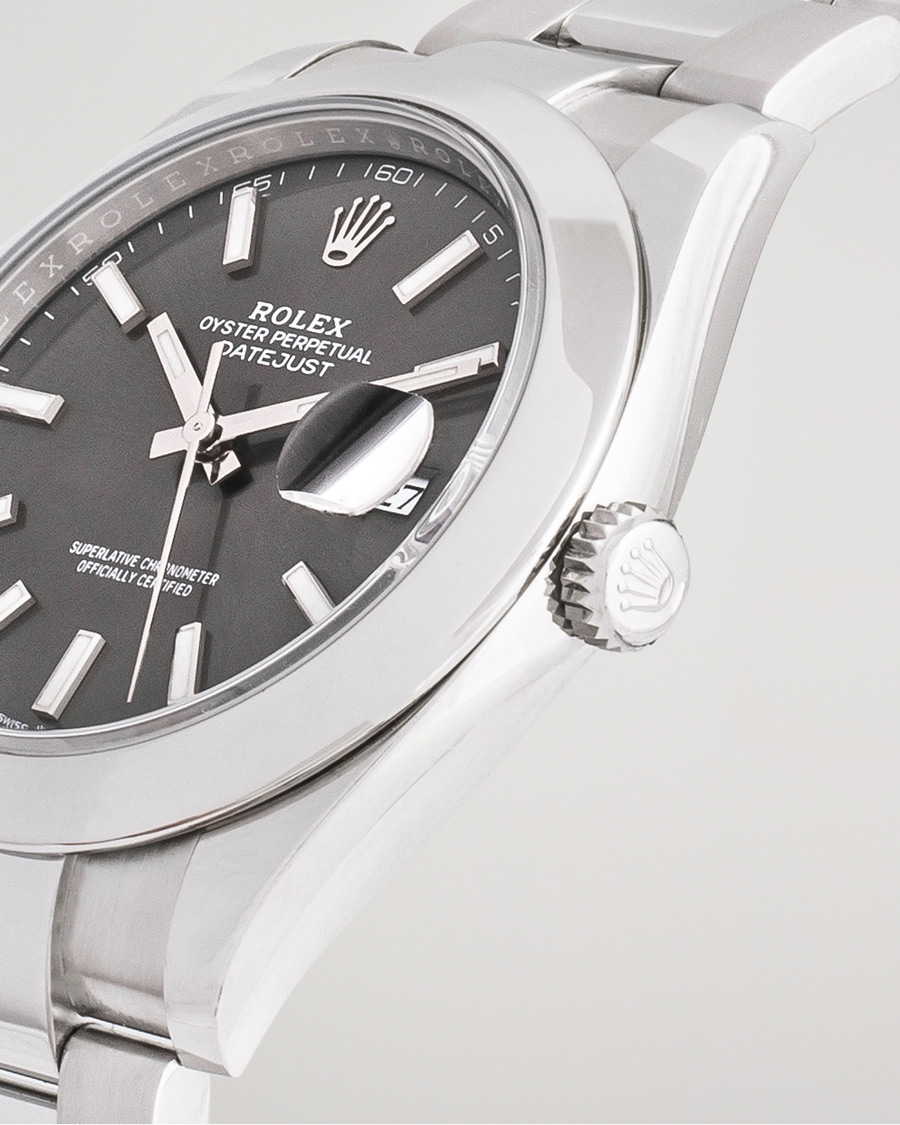 Herre | Rolex Pre-Owned Datejust 41 126300 Silver | Rolex Pre-Owned | Datejust 41 126300 Silver