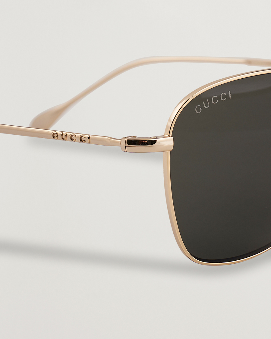 Herre | Gucci GG1183S Sunglasses Gold | Gucci | GG1183S Sunglasses Gold