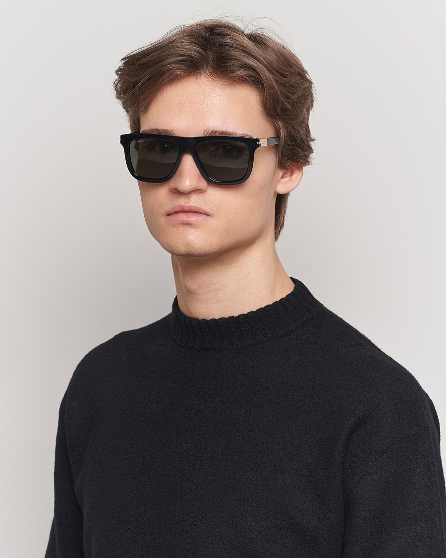 Herre | Nytt i butikken | Gucci | GG1502S Sunglasses Black