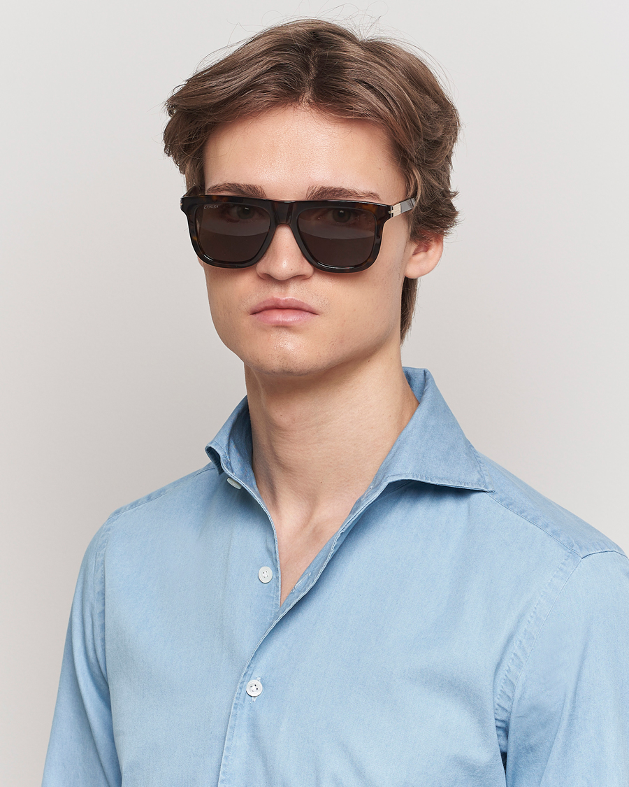 Herre | Solbriller | Gucci | GG1502S Sunglasses Havana