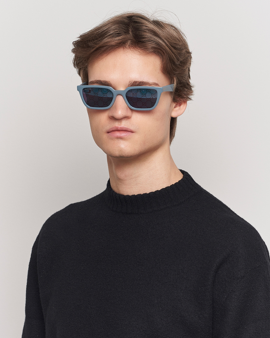 Herre | Solbriller | Gucci | GG1539S Sunglasses Light Blue
