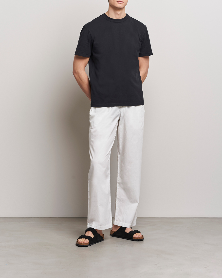Herre | T-Shirts | Tekla | Organic Cotton Sleeping T-Shirt Black