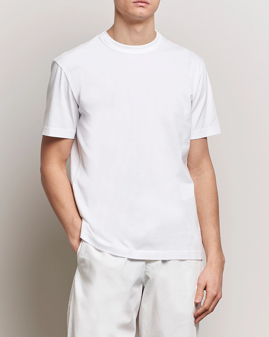 Herre | Tøj | Tekla | Organic Cotton Sleeping T-Shirt White