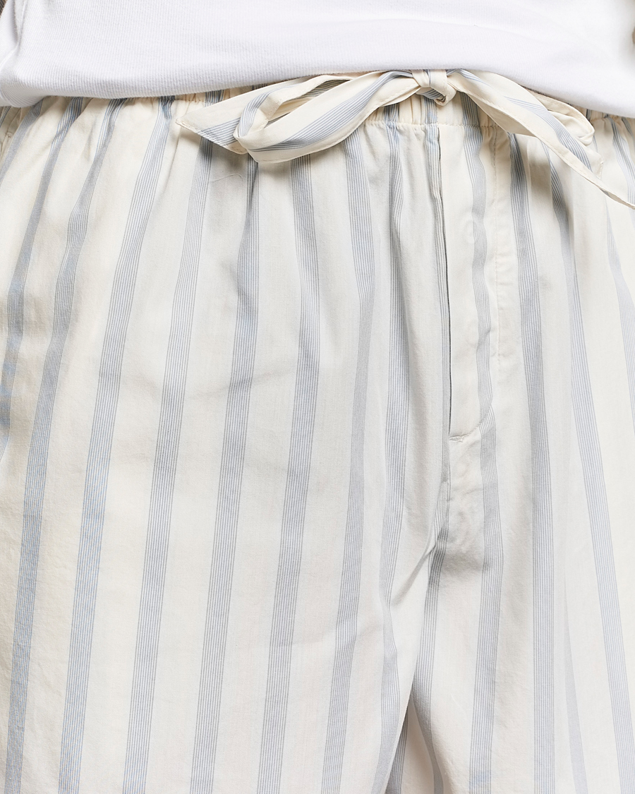 Herre | Pyjamaser og badekåper | Tekla | Poplin Pyjama Shorts Needle Stripes