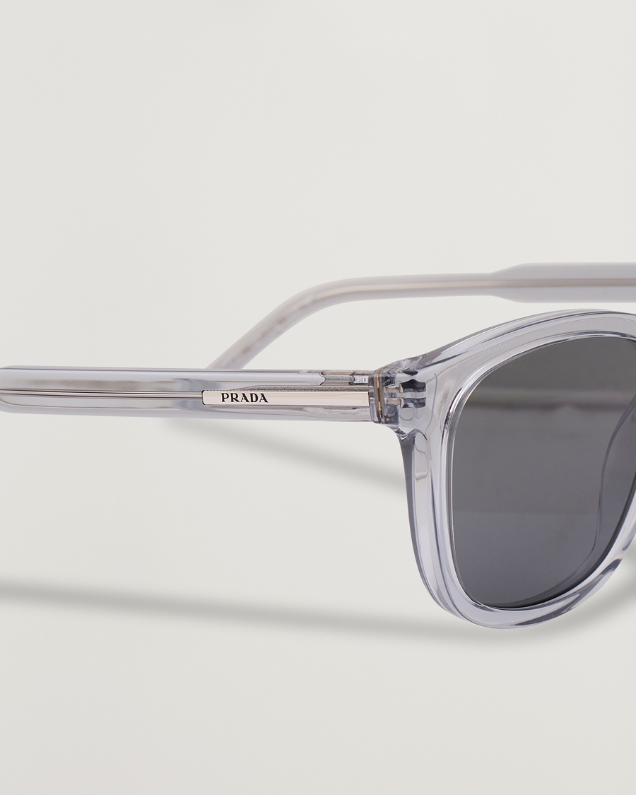 Herre | Solbriller | Prada Eyewear | Prada 0PR A21S 53 Transparent Azure