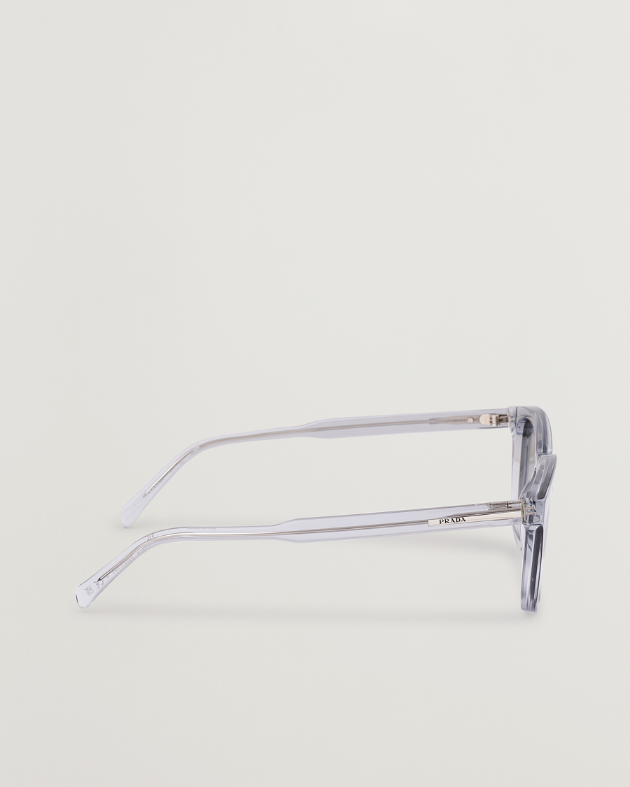 Herre | Solbriller | Prada Eyewear | Prada 0PR A21S 53 Transparent Azure