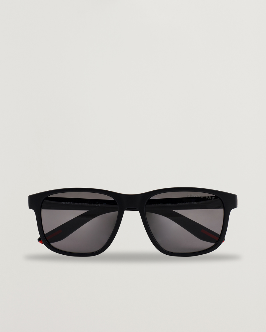 Herre | Solbriller | Prada Linea Rossa | 0PS 06YS Polarized Sunglasses Black