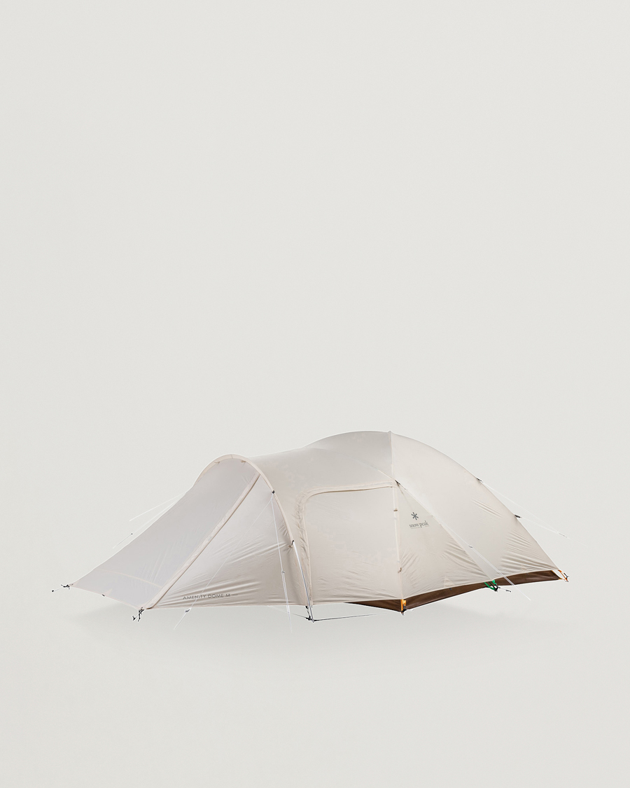 Herr | Nya produktbilder | Snow Peak | Amenity Dome Medium Tent Ivory