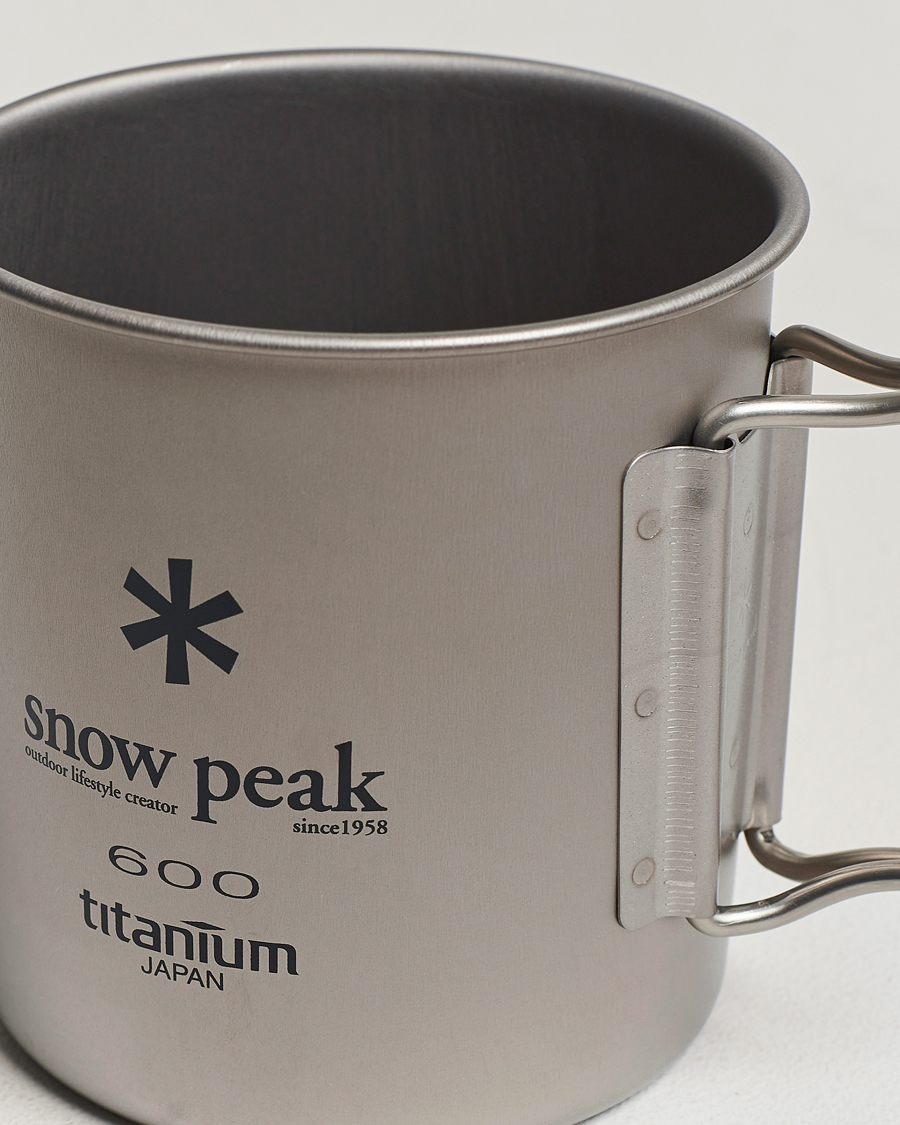 Herre | Campingutstyr | Snow Peak | Single Wall Mug 600 Titanium