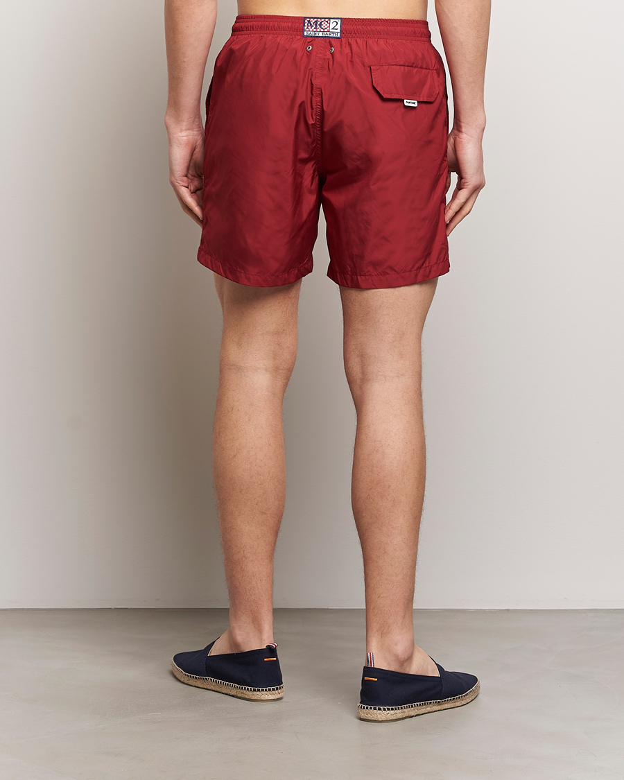 Herre | Badeshorts | MC2 Saint Barth | Pantone Swim Shorts 45 Bordeaux