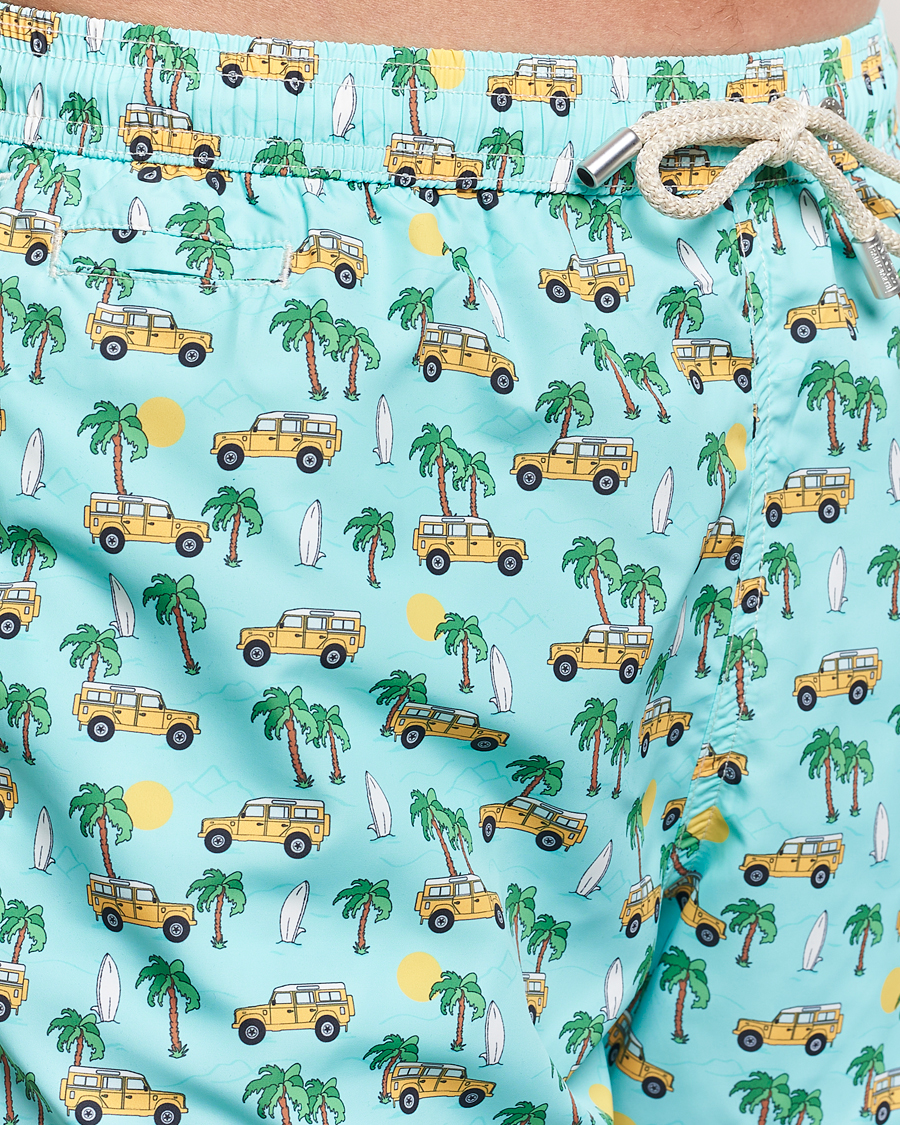 Herre | Badeshorts | MC2 Saint Barth | Printed Swim Shorts Road Car
