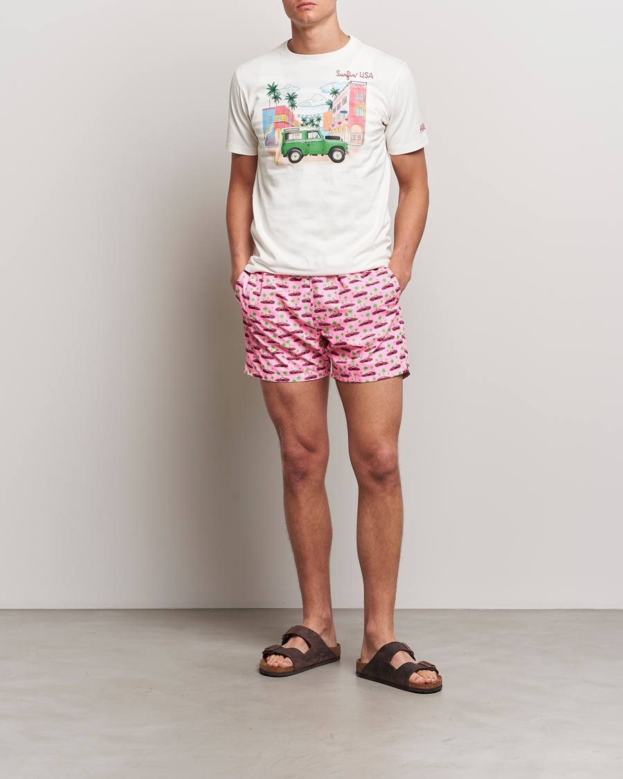 Herre | Badeshorts | MC2 Saint Barth | Printed Swim Shorts Speed Holiday