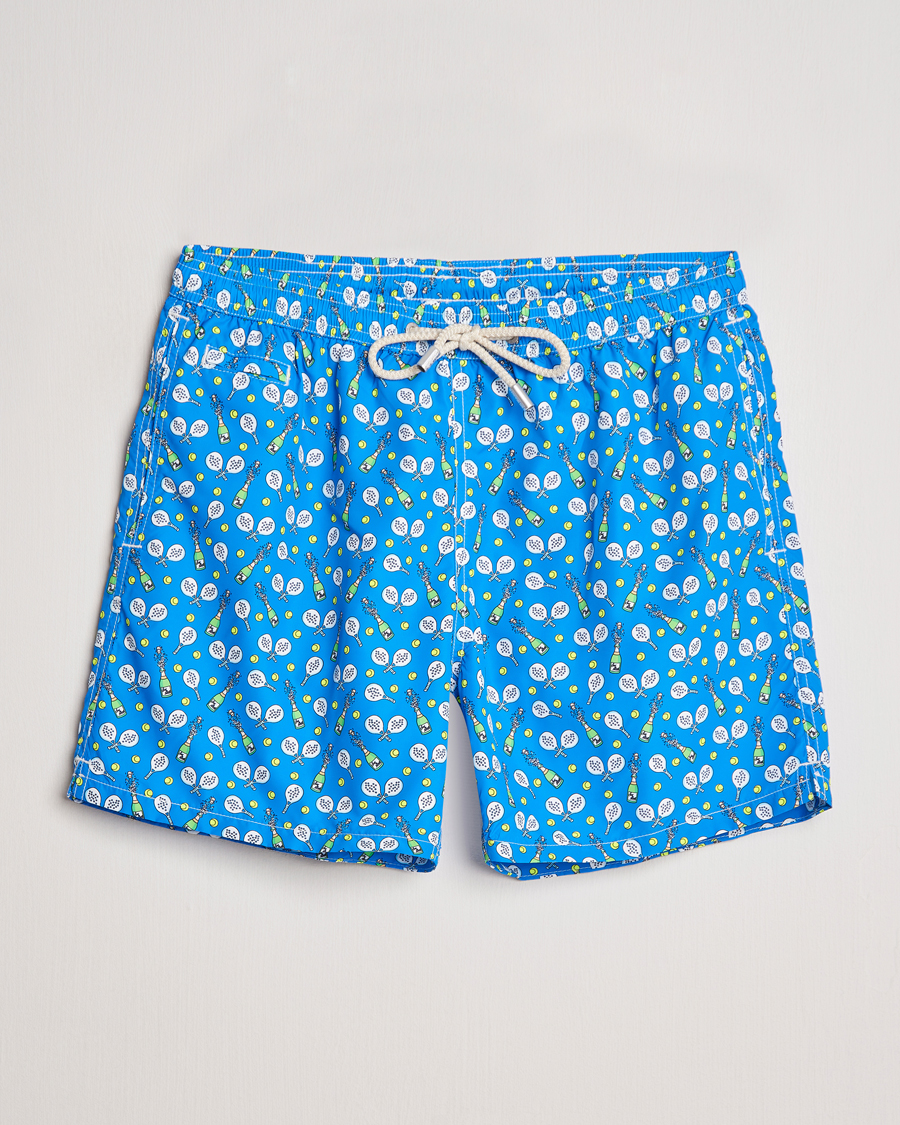 Herre | Badeshorts | MC2 Saint Barth | Printed Swim Shorts Padel Winner
