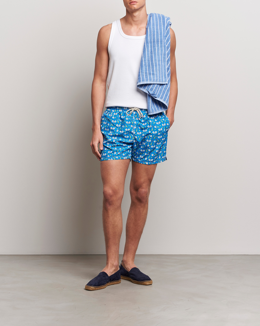 Herre | Badeshorts | MC2 Saint Barth | Printed Swim Shorts Padel Winner
