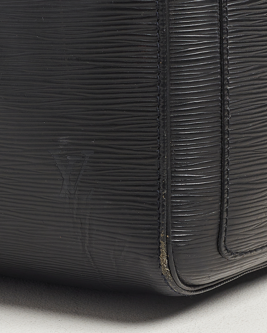 Herre | Louis Vuitton Pre-Owned Keepall 45 EPI Leather Bag Black | Louis Vuitton Pre-Owned | Keepall 45 EPI Leather Bag Black