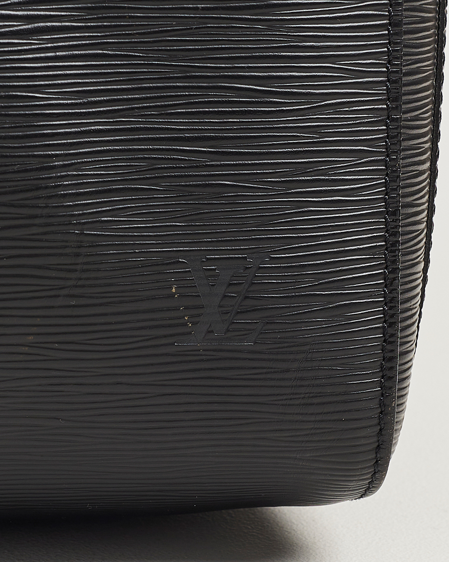 Herre | Louis Vuitton Pre-Owned Keepall 50 EPI Leather Bag Black | Louis Vuitton Pre-Owned | Keepall 50 EPI Leather Bag Black