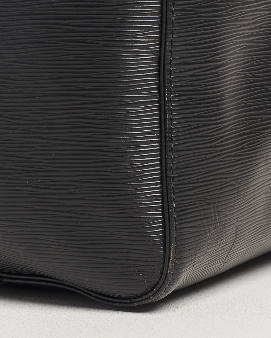 Herre | Louis Vuitton Pre-Owned Keepall 50 EPI Leather Bag Black | Louis Vuitton Pre-Owned | Keepall 50 EPI Leather Bag Black