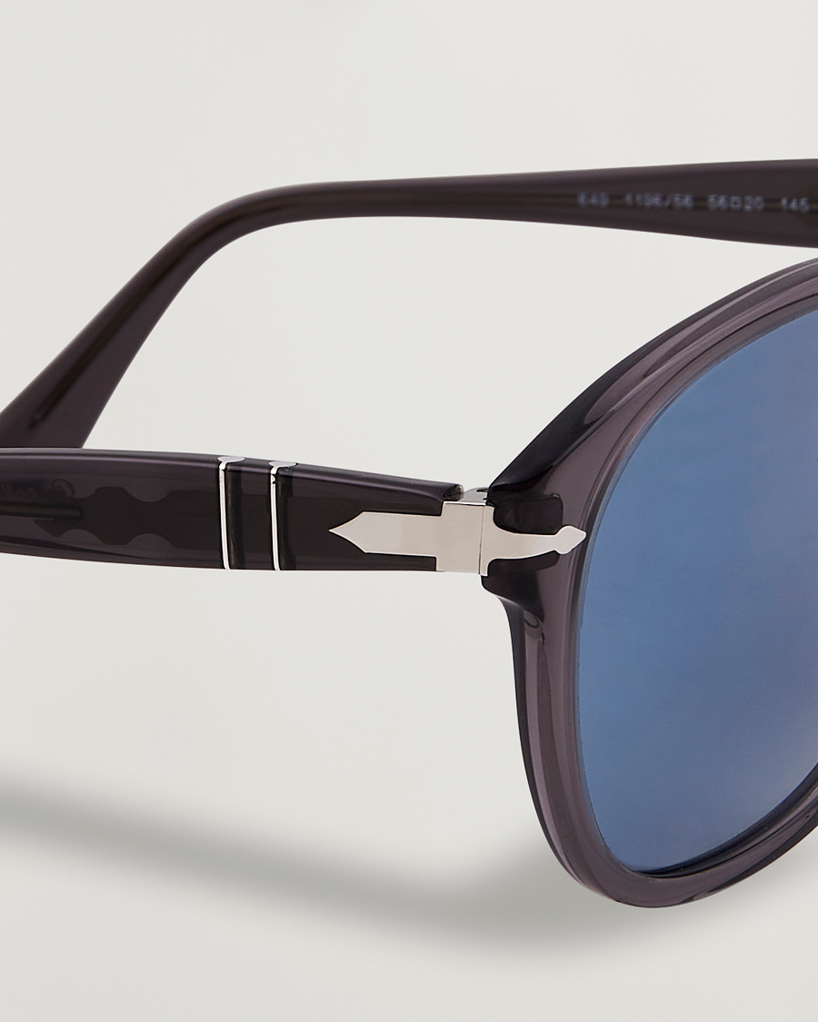 Herre | Persol 0PO0649 Sunglasses Transparent Grey | Persol | 0PO0649 Sunglasses Transparent Grey