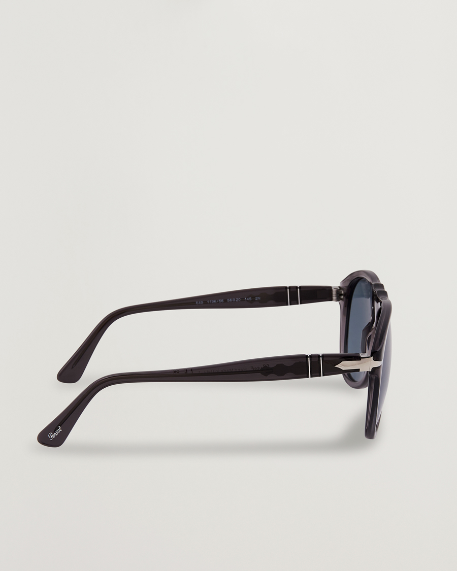 Herre | Persol 0PO0649 Sunglasses Transparent Grey | Persol | 0PO0649 Sunglasses Transparent Grey