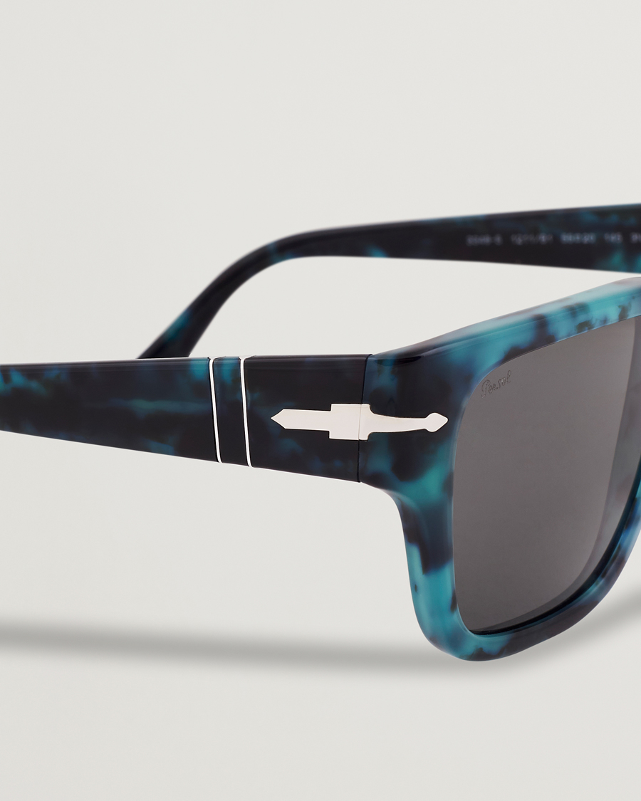 Herre | Solbriller | Persol | 0PO3348S Sunglasses Blue Havana