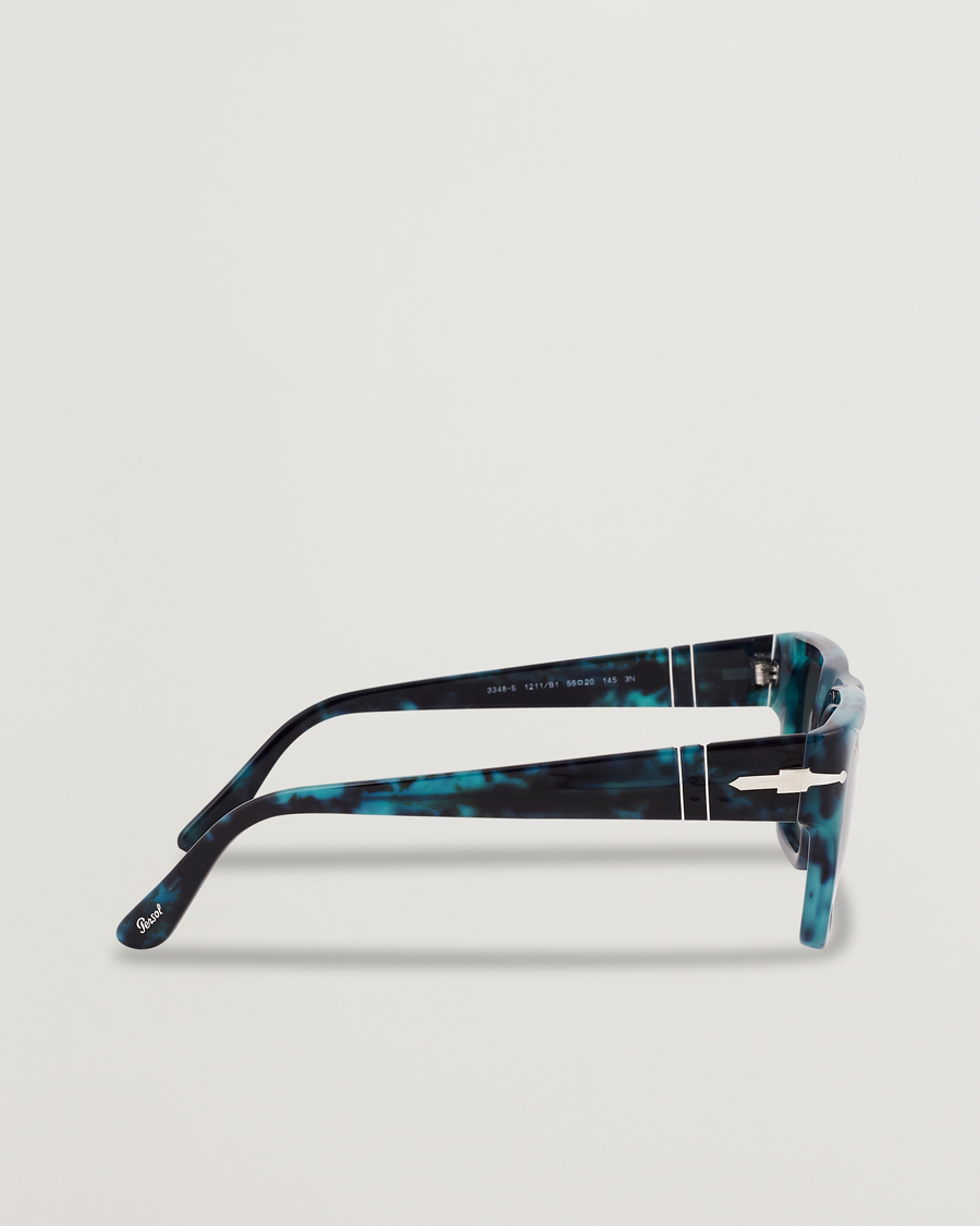 Herre | Solbriller | Persol | 0PO3348S Sunglasses Blue Havana