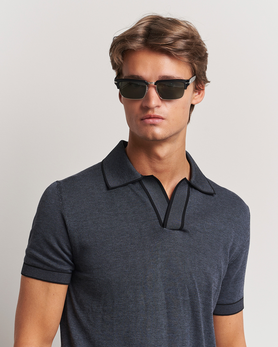 Herre | Solbriller | Persol | 0PO3354S Sunglasses Black/Silver