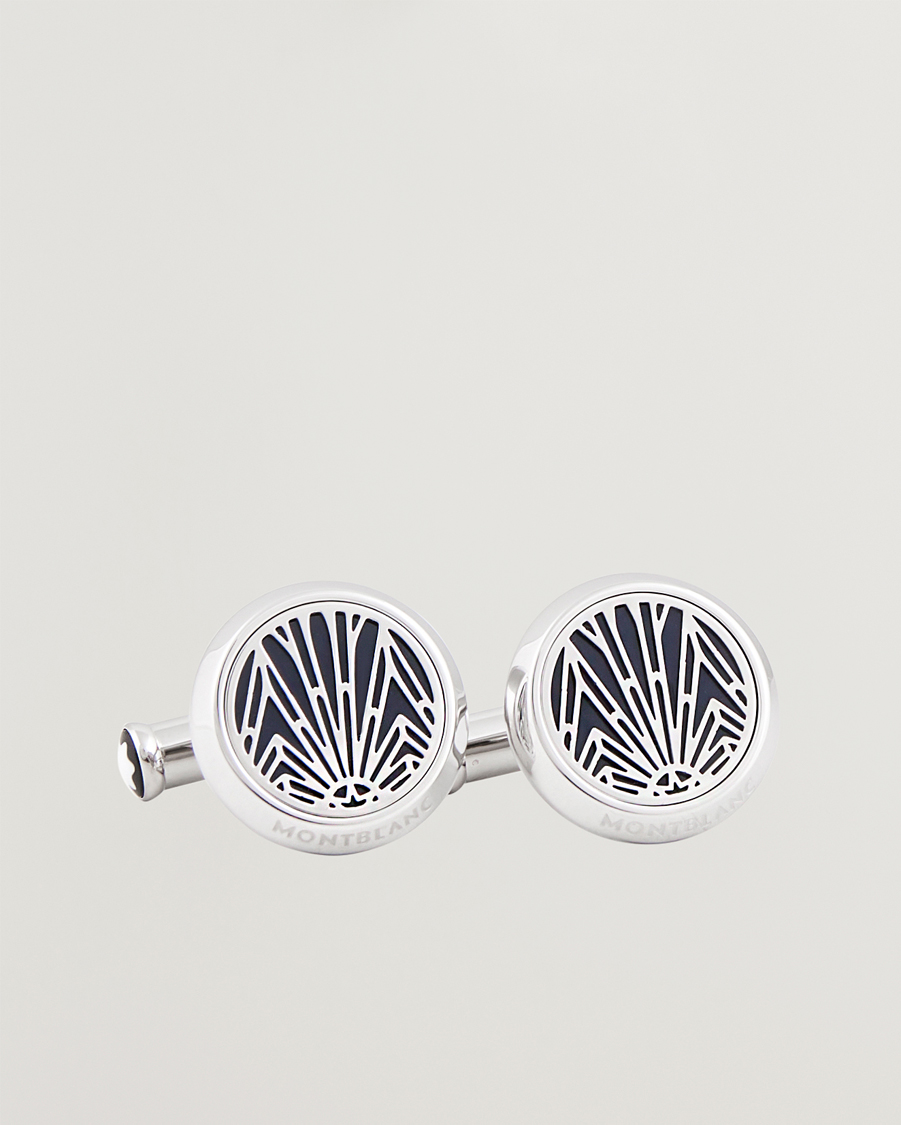 Herre | Mansjettknapper | Montblanc | Cufflinks Meisterstück The Origin Collection Blue