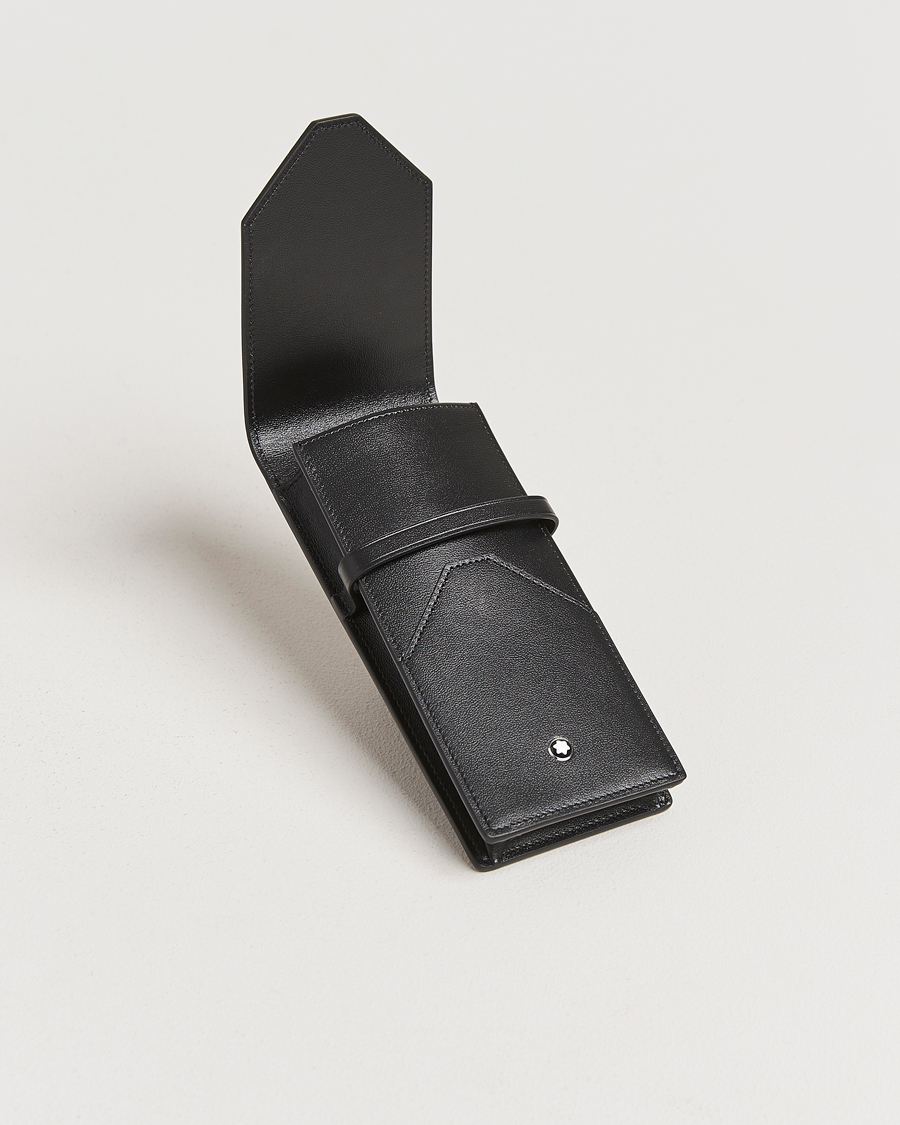 Herre | Penner | Montblanc | Meisterstück 3-Pen Pouch Black