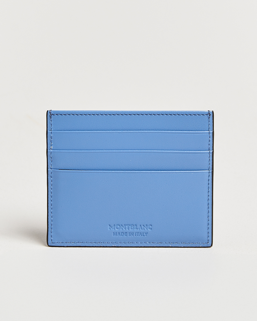 Herre | Lommebøker | Montblanc | Meisterstück Card Holder 6cc Dusty Blue