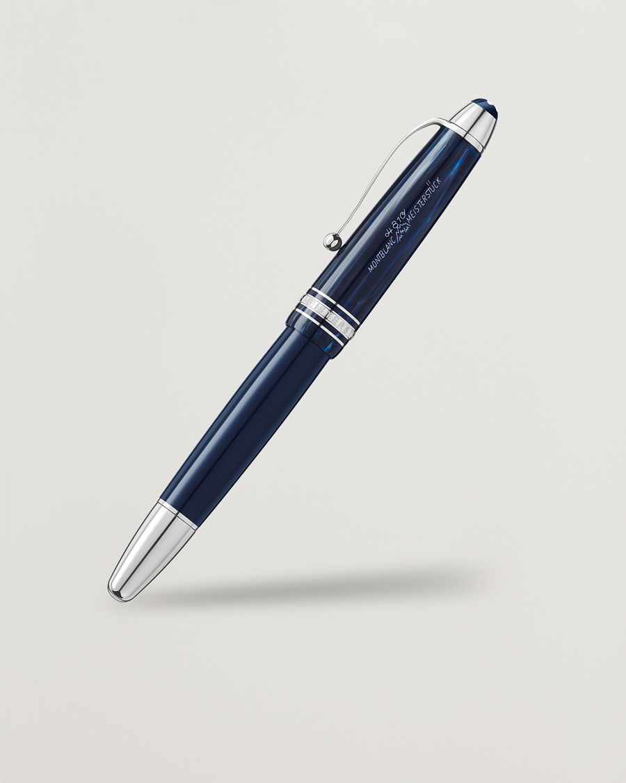Herre | Penner | Montblanc | Meisterstück Precious Resin FP LeGrand F Blue