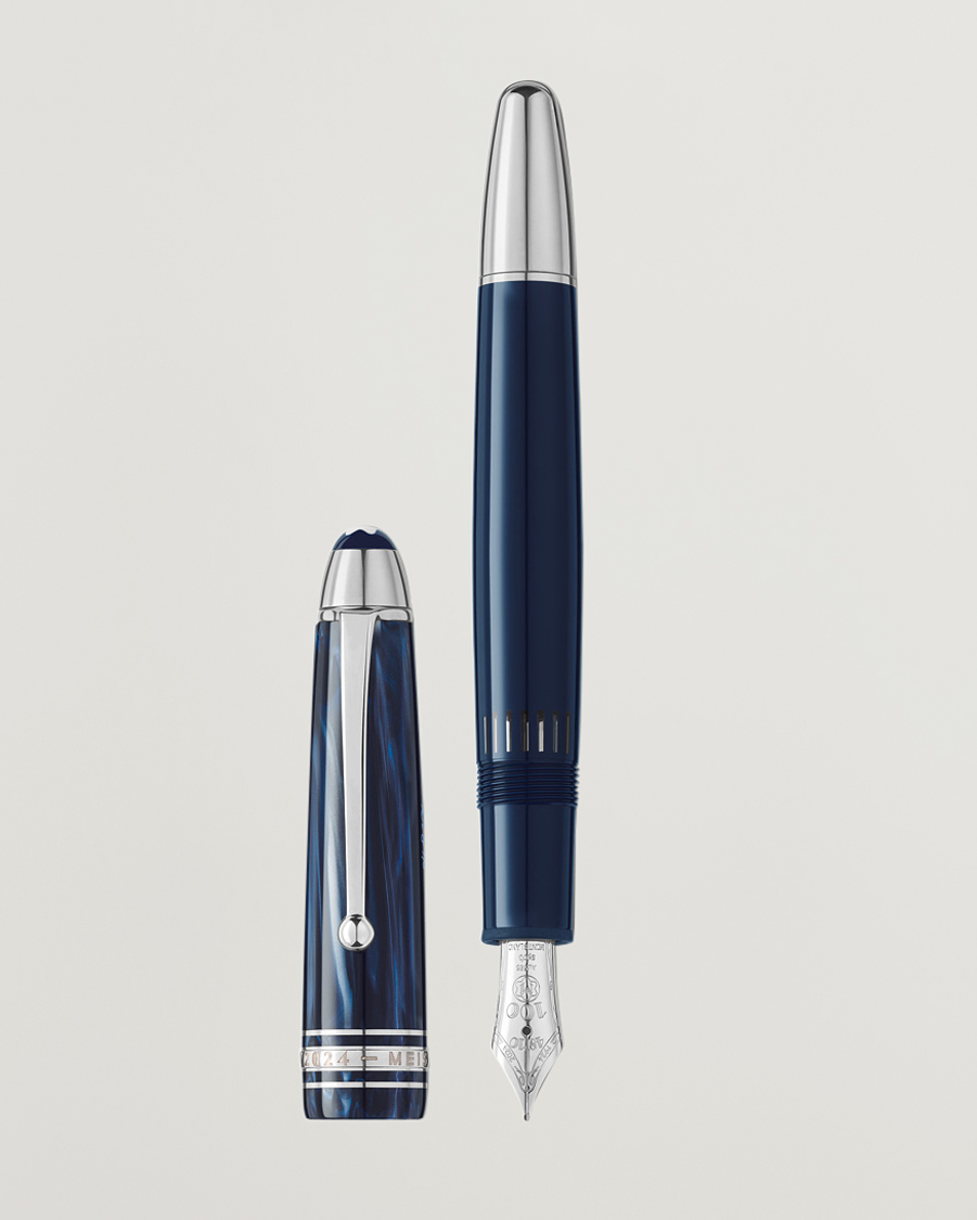 Herre | Penner | Montblanc | Meisterstück Precious Resin FP LeGrand F Blue